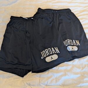 Nike Jordan Youth Athletic Black Shorts